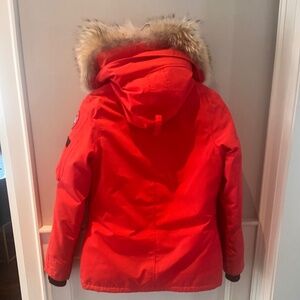 Canada Goose Montebello Parka- Watermelon orange
